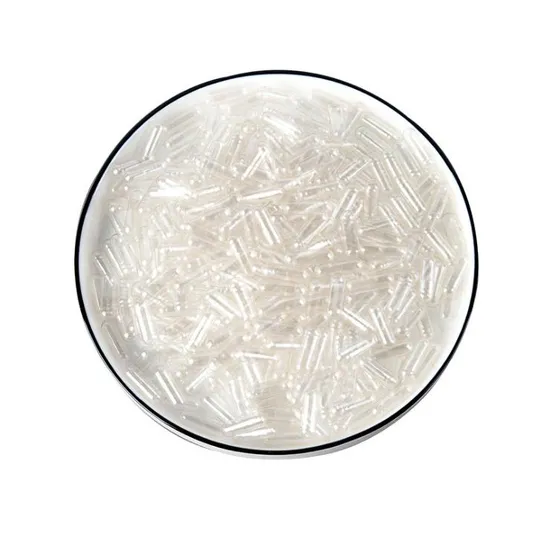 Natural Plants Transparent Clear Vegetable Empty Capsules Size 00 0 1 2