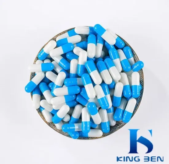 Hard Gelatin Vegetarian Empty Capsule Shell HPMC Empty Capsule Size 00, 0, 1, 2, 3, 4 