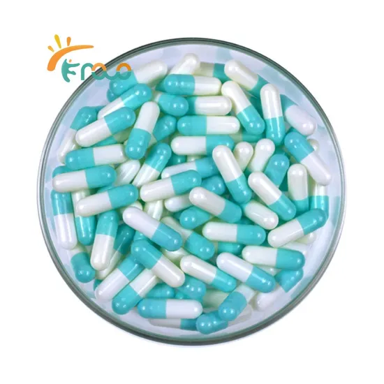Clear Size 00 0 1 2 3 4 Separated Vegetarian HPMC Capsules Empty Gelatin Capsules 