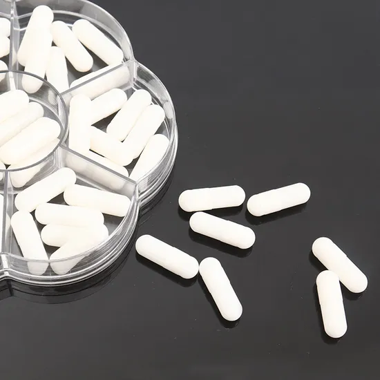 Empty Vegan Separated Clear HPMC Capsules, Vegetable Capsules 
