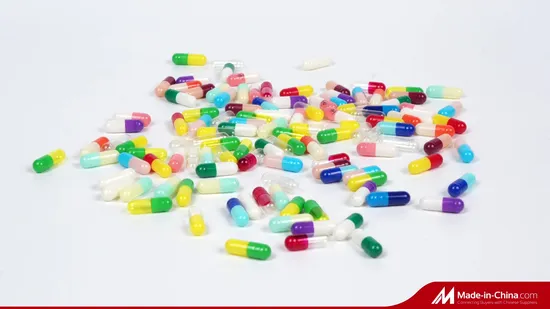 Natural Plants Transparent Clear Vegetable Cellulose Empty HPMC Vegan Capsules Size 0 