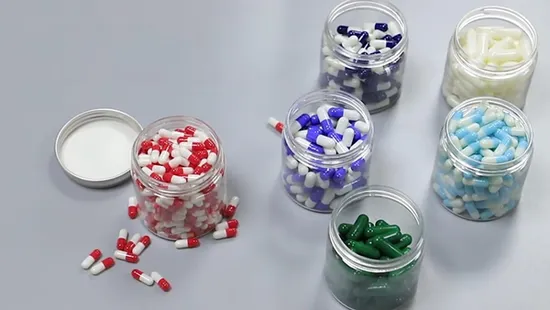 Manufacture Produce Good Quality Empty Gelatin Capsule Shell Filling Empty Capsules 