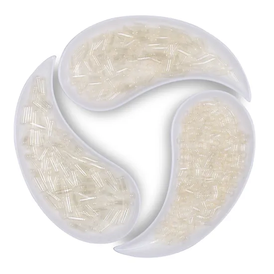 Capsulcn Discount Transparent Hard Gelatin Vegetarian Empty Capsule Shell HPMC Empty Capsule Price Acid Free Sample Delivery 