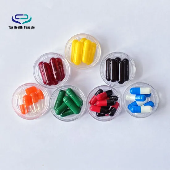 Professional Manufacturer Customized Printed Empty Hard Gelatin Capsule Shell 