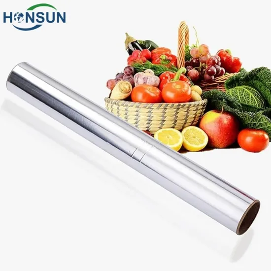 Food Grade Recycled Food Wrapping Packing Customized Non Stick Heavy Duty Catering Household Embossing Factory Supply Competitive Price Aluminium Aluminum Foil 